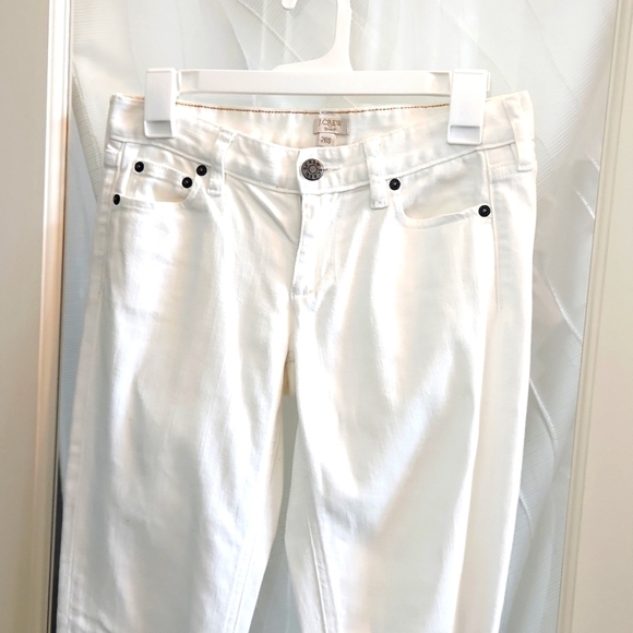 J. Crew Denim - J. Crew White/Cream Stretch Jeans